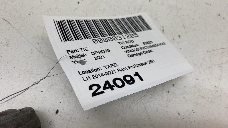 ⭕ 14-21 Ram ProMaster 1500 2500 3500 Steering Tie Rod End Driver Side 
