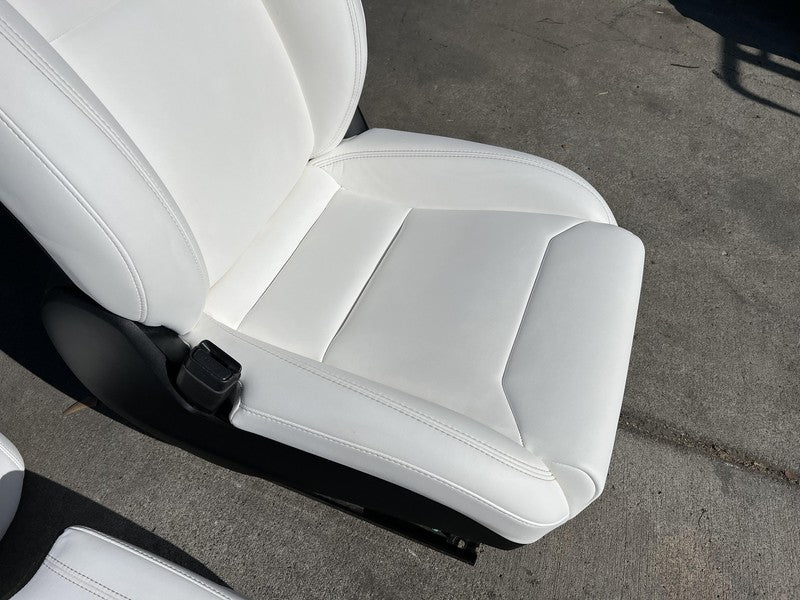 ⭕ 18-20 Tesla Model S Left & Right Front Bucket Seat + Rear 2nd Row Se