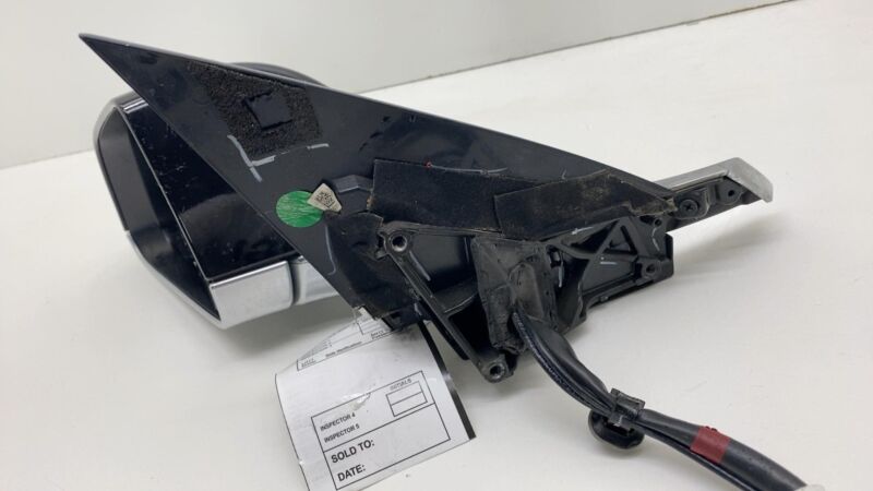 N/A ⭕ 2017-2020 Tesla Model 3 M3 Left Exterior Rear View Door Mirror LH Black - PBSB