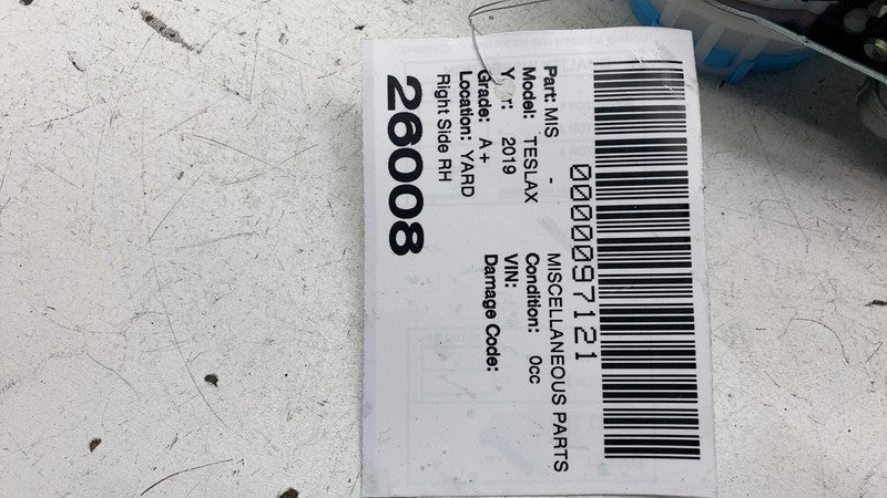 ⭕ 2016-2020 Tesla Model X Front Left 1st Row Seat Belt & Retractor 103