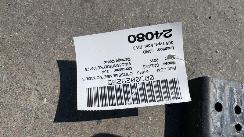 A2056280057 ⭕ 2015-2022 Mercedes-Benz C-Class Subframe Crossmember Front Engine Cradle RWD