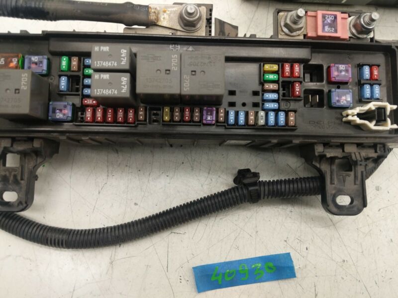 1034406 00 C ⭕16-20 Model S Front Trunk Engine Bay Under Hood Fuse Box Cover 12V 1034406-00-C