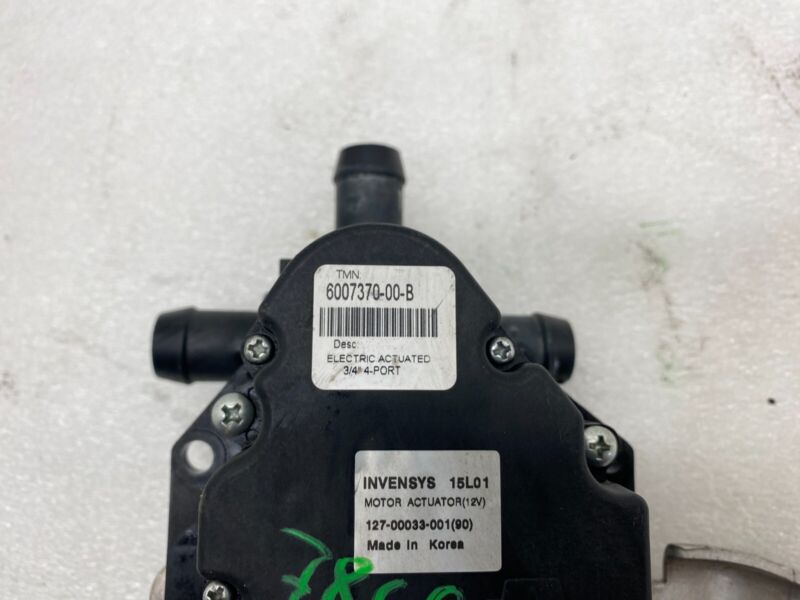 6007370 00 B 2012-2020 Tesla Model S Coolant Pump Cooling Valve Actuator 4-Way 6007370-00-B
