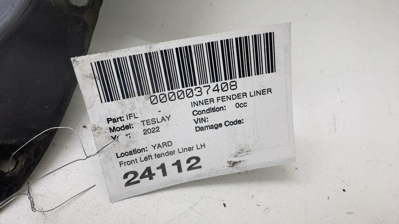 149261300C ⭕2020-2024 Tesla Model Y Front Wheel Fender Liner Splash Guard Left 1492613-00-C
