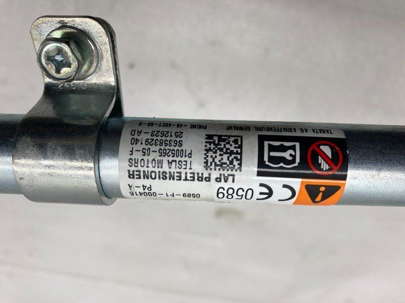 100526505F ⭕12-20 Tesla Model S Front Right 1st Row Seat Belt Lap Pretensioner 1005265-05-F