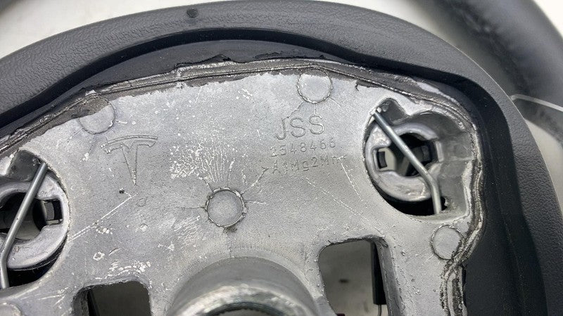 ⭕ 2021-2023 Tesla Model 3 Steering Wheel Assy Leather Black Heated 149