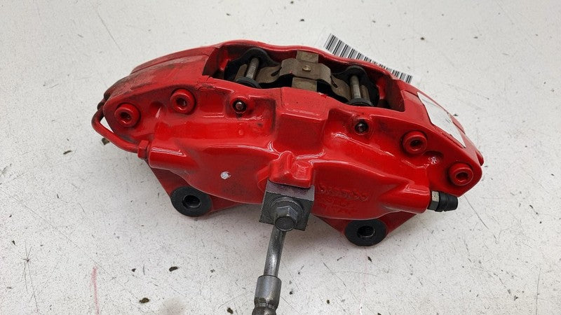 ⭕ 2012-2015 Tesla Model S Rear Driver Side Caliper Red w/ Brake Hose L