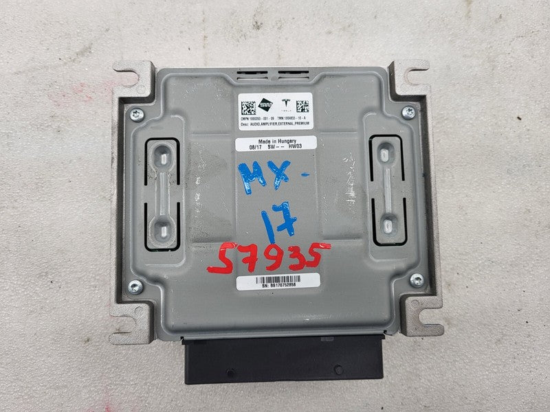 1004833 10 A ⭕ 12-20 Tesla Model S X External AMP Audio Sound System Amplifier 1004833-10-A