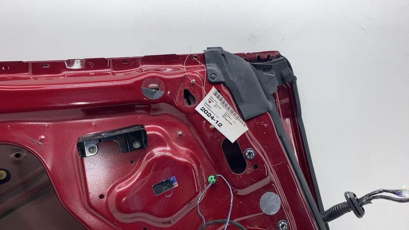 2012 2013 2014 2015 Tesla Model S Rear Driver Side Door Shell Panel Left LH Red