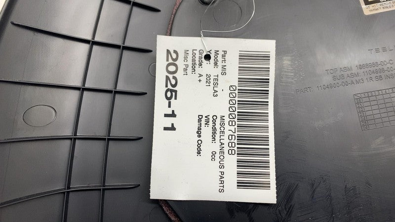 ⭕ 17-23 Tesla Model 3 Front Left or Right Seat Back Shell Cover OEM 10