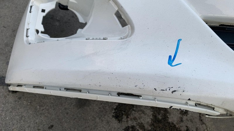 2017 Ford C-Max Front Bumper Cover Shell Panel w/ Grille & Emblem Whit