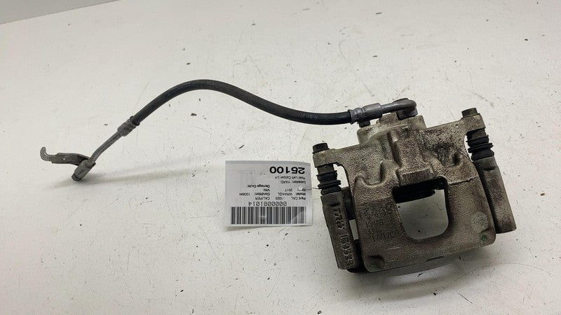 ⭕ 2007-2018 Jeep Wrangler Rear Driver Side Caliper w/ Brake Hose Line Left OEM