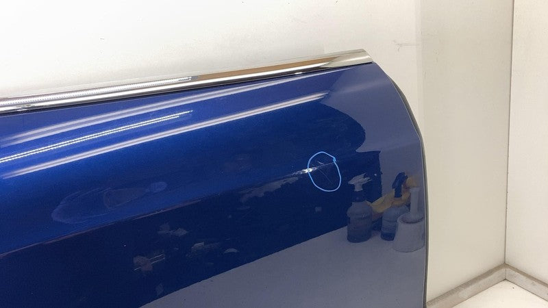 2012-2015 Tesla Model S Rear Passenger Side Door Shell Panel Right Blu