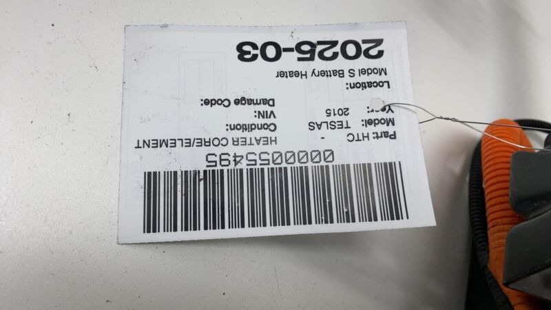 103890100E 2012-2020 Tesla Model S MS Electric Battery Heater with Wire Harness Wiring Loom