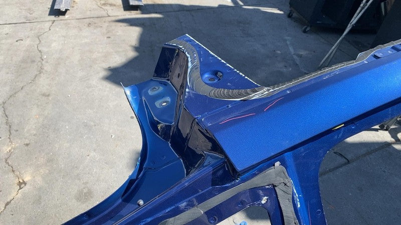 ⭕2020-2023 Tesla Model Y Rear Right Quarter Panel Structural Cutout RH Blue Assy