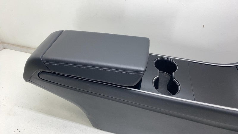 ⭕ 17-20 Model 3 Front Floor Center Console Armrest & Carrier GEN 1  11