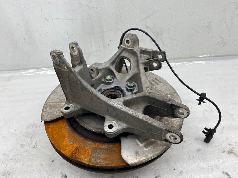 600702300B ⭕ 12-15 Model S Rear Left Spindle Knuckle w/ Shield & Wheel Hub RWD 6007023-00-B