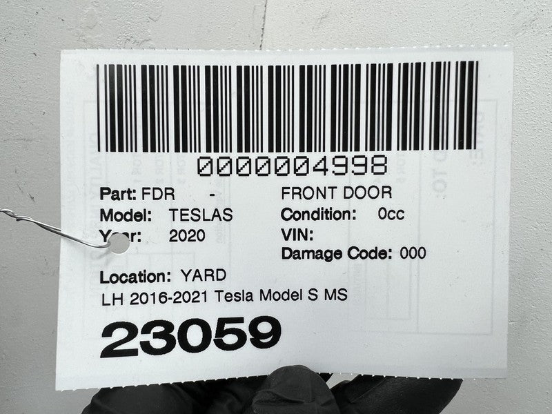 ⭕2016-2020 Tesla Model S MS Front Driver Side Door Shell Panel Left LH