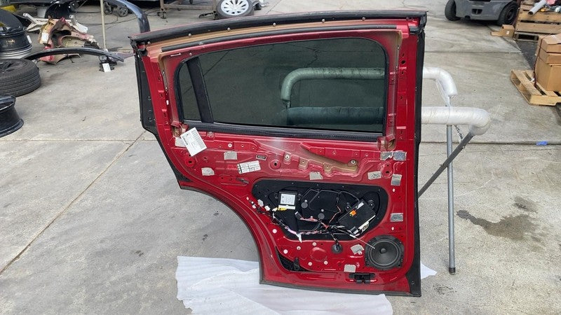 ⭕ 16-25 Tesla Model X Rear Left Falcon Door Shell Panel LH Red PPMR 10