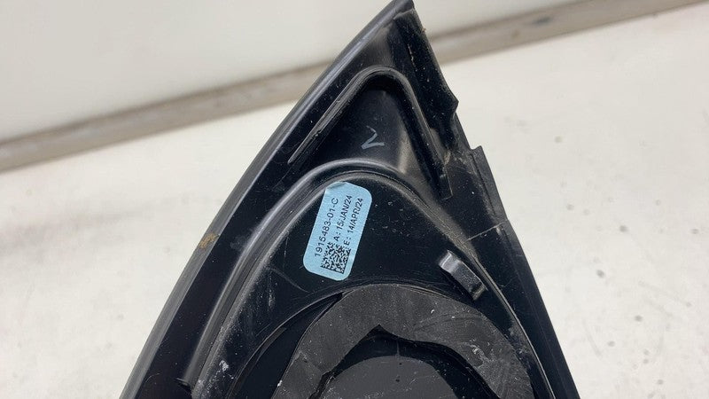 E4 43R-011570 ⭕2024 2025 Model 3 Rear Driver Side Quarter Fixed Window Glass Left 1514978-00-C