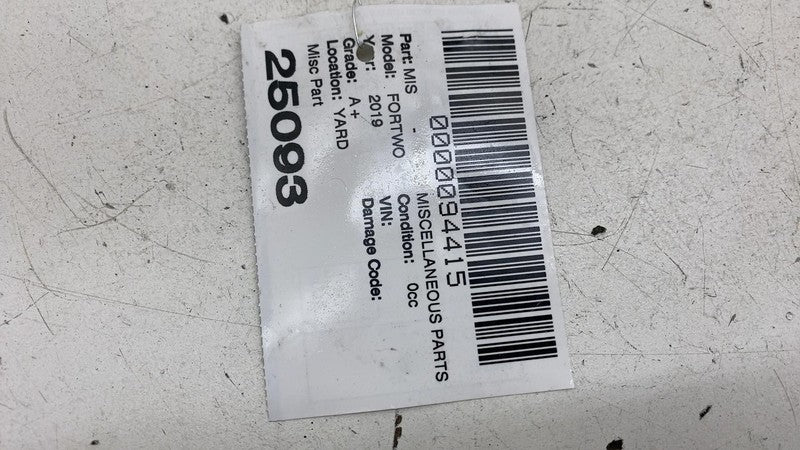 ⭕ 2019 Smart EQ Fortwo Front Passenger Right Windshield Wiper Arm RH A