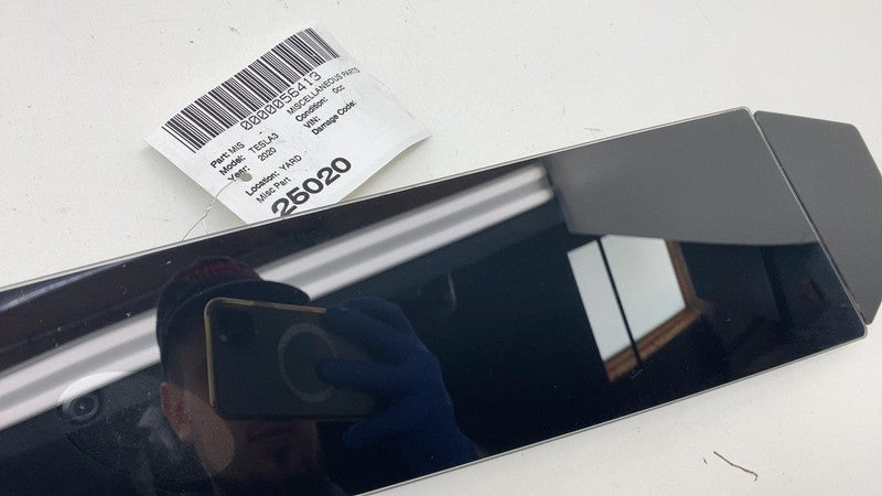 110043700E 2017-2023 Tesla Model 3 Left B-Pillar Applique Glass Trim Molding 1100437-00-E