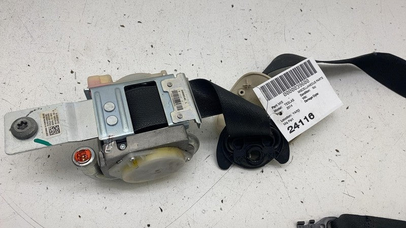 ⭕ 2012-2020 Tesla Model S Front 1st Row Seat Belt & Retractor Left 101
