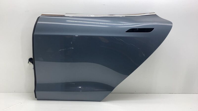 2012-2015 Tesla Model S MS Rear Driver Side Door Shell Panel Left LH Gray PMTG