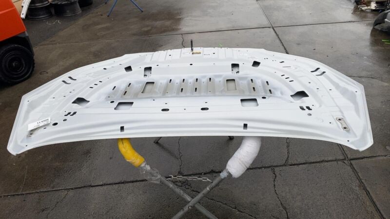 2023 2024 2025 Toyota bZ4X Hood Panel Bonnet Shell Assembly OEM White Aluminum
