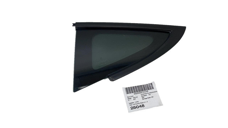 ⭕ 21-23 Model 3 Rear Driver Side Corner Window Quarter Glass Left 1514978-00-C