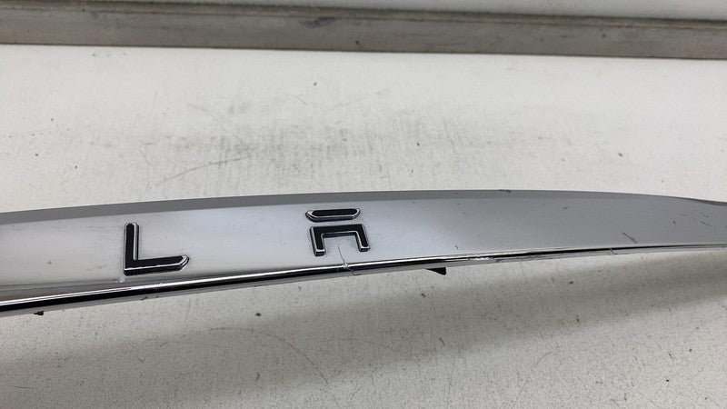 ⭕ 12-20 Tesla Model S Rear Liftgate Trunk Lid Chrome Trim Molding 1025