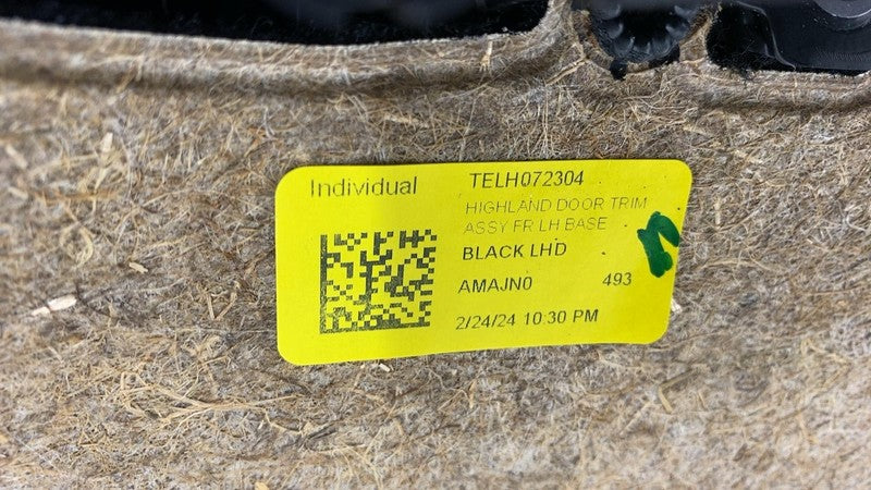 ⭕ 2024 2025 Tesla Model 3 Front Driver Side Highland Door Panel Trim Card Left