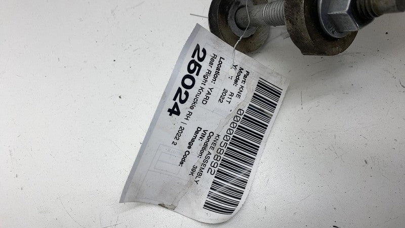 PT00001893 ⭕ 22-24 Rivian R1T R1S Rear Right Spindle Knuckle w/ Dust Shield AWD PT00001893