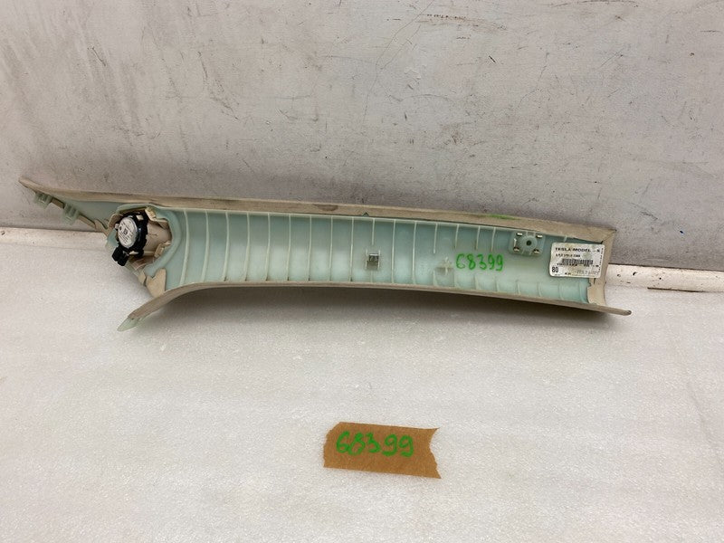 100248800B ⭕2012-2015 Model S Front Driver Side A-Pillar Upper Trim Panel Left 1002488-00-B