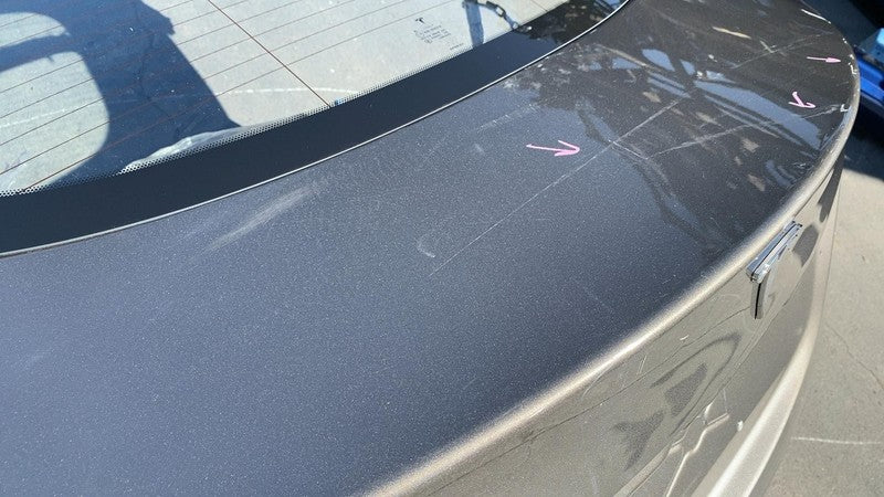 ⭕ 2012-2015 Tesla Model S Rear Trunk Liftgate Hatch Panel w/ Window Gl