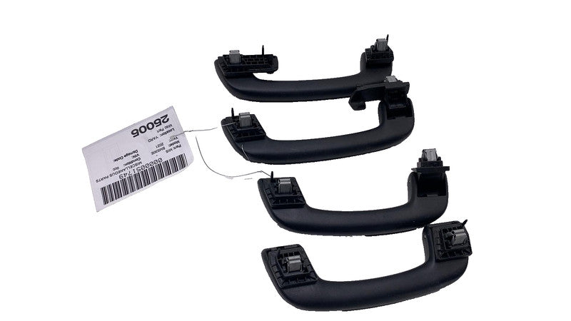2018-2023 BMW 530e G30 Front & Rear Upper Roof Grab Handle Black (SET 