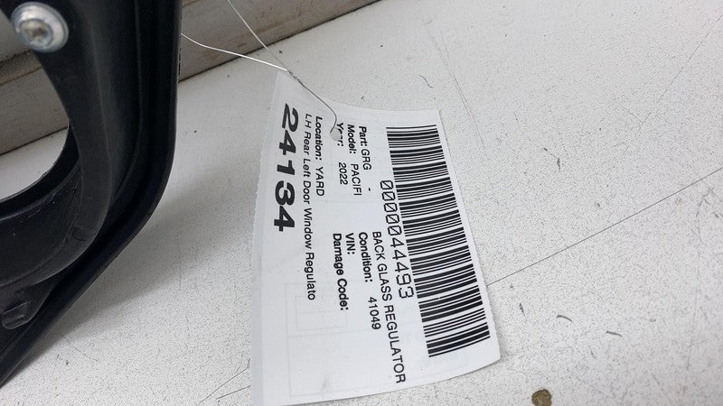 3043242F ⭕ 17-24 Chrysler Pacifica Rear Left Door Window Regulator with Carrier 3043242F