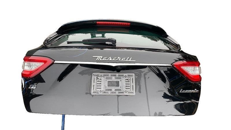 ⭕ 2017-2020 Maserati Levante Trunk Lid Liftgate Tailgate Hatch Shell Black - 820