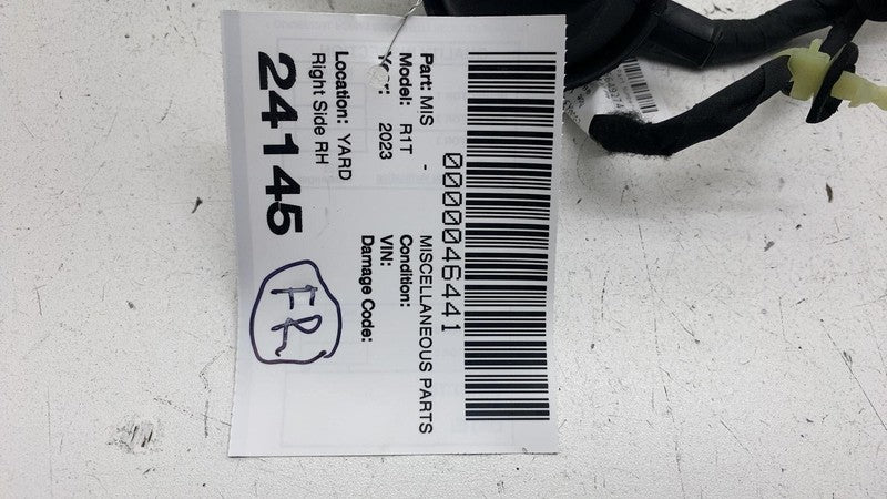PT00000563K ⭕ 2023 Rivian R1T Front Door Wire Wiring Harness Loom Right PT00000563-K