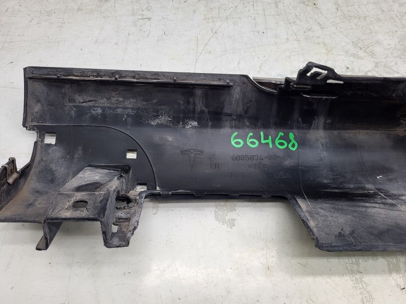 600587400G ⭕2012-2020 Model S Driver Side Skirt Rocker Molding Sill Panel Left 6005874-00-G