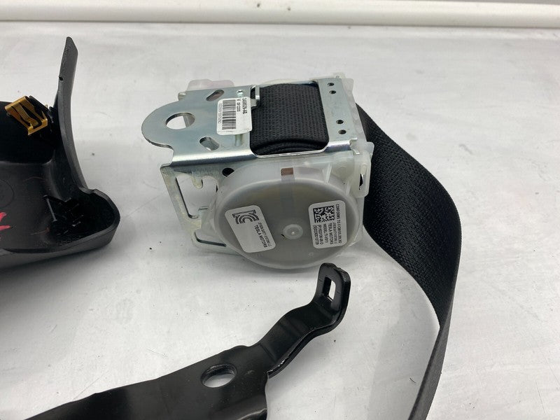 102473000 C ⭕ 16-20 Model S Rear Left Seat Belt Retractor w/ C-Pillar Mid Trim 1023136-05-D