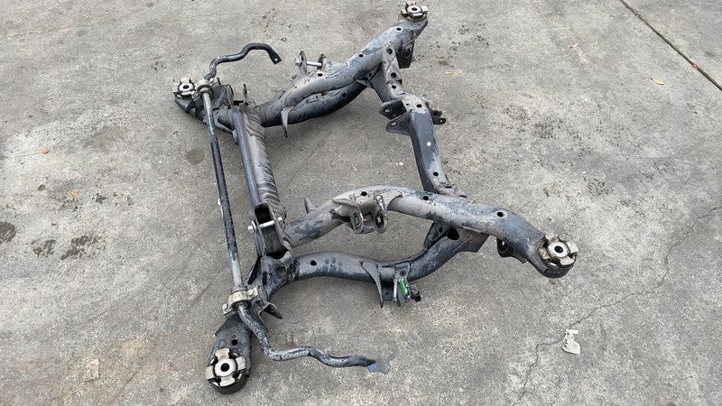 2011-2018 Porsche Cayenne Rear Subframe Cradle Crossmember w/ Stabilizer Bar AWD