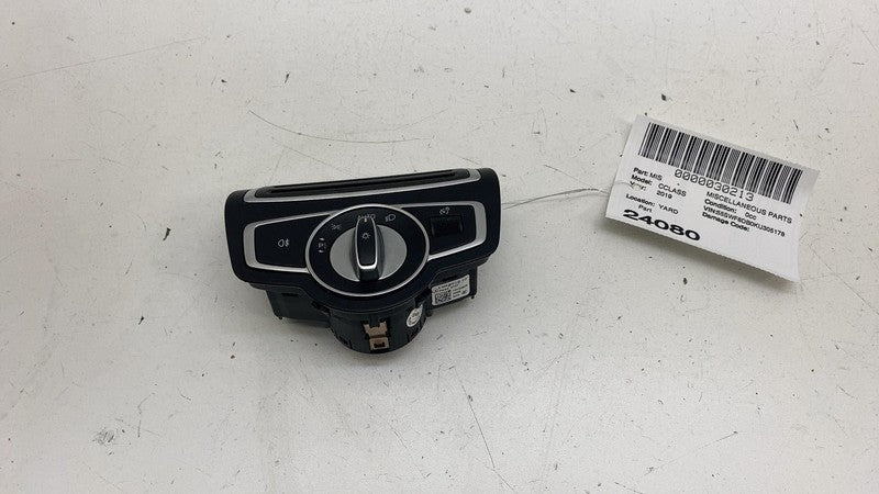 A2059051810 ⭕ 17-20 Mercedes-Benz C300 Front Headlight Fog Light Control Switch A2059051810