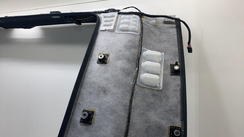 5200002 ⭕ 2022 2023 2024 Rivian R1T Roof Headliner Black Mountain Microfiber Suede Assy