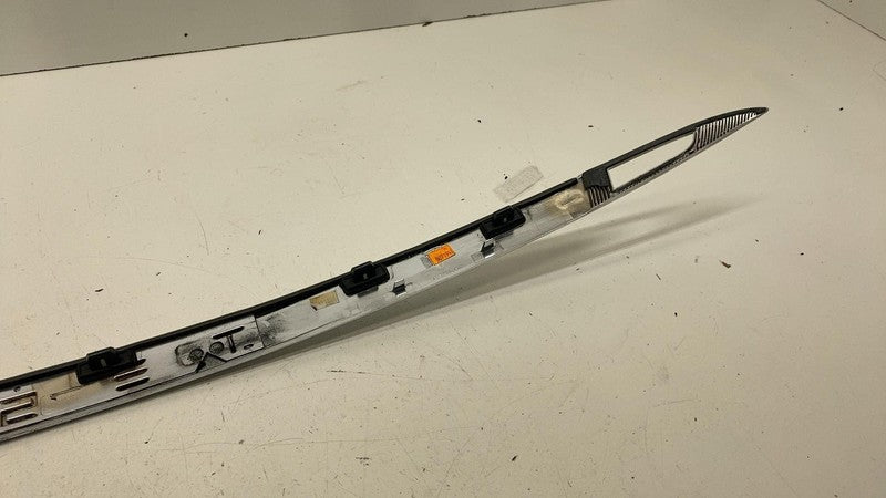 ⭕ 12-15 Tesla Model S Rear Liftgate Trunk Lid Chrome Trim Molding 1025