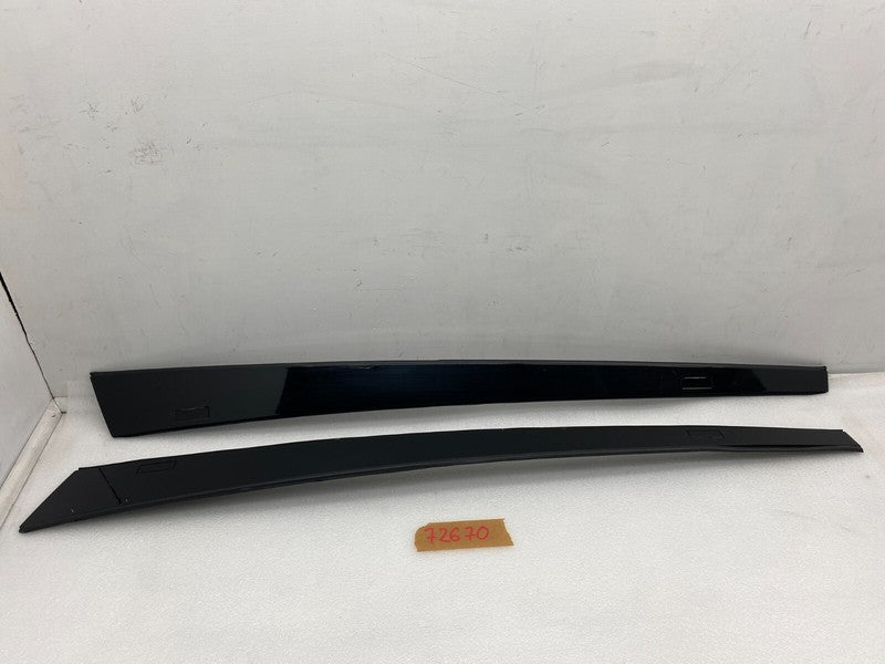 ⭕ 2016-2020 Tesla Model S Left & Right Panoramic Roof Applique Trim Molding Assy