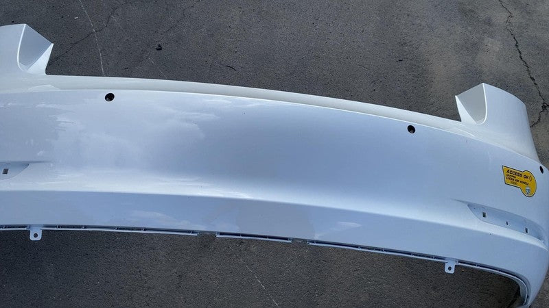 ⭕ 2017-2022 Tesla Model 3 M3 Rear Bumper Cover Multi-Coat Pearl White Assy PPSW