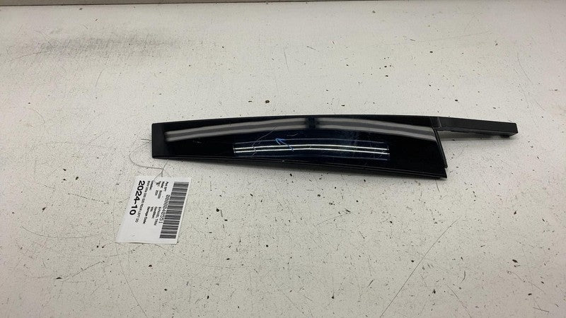 51357407433 19-24 BMW 330i 330e G20 Rear Left Door Window B-Pillar Applique Trim 51357407433