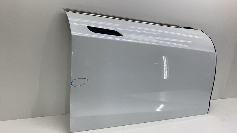 2012-2015 Tesla Model S Front Passenger Side Door Shell Panel Right White - PPSW