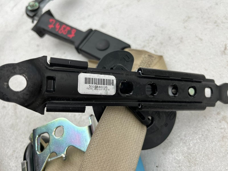 100453205E ⭕ 16-20 Tesla Model X MX Front Right Seat Belt w/ Lap Pretensioner 1004532-05-E